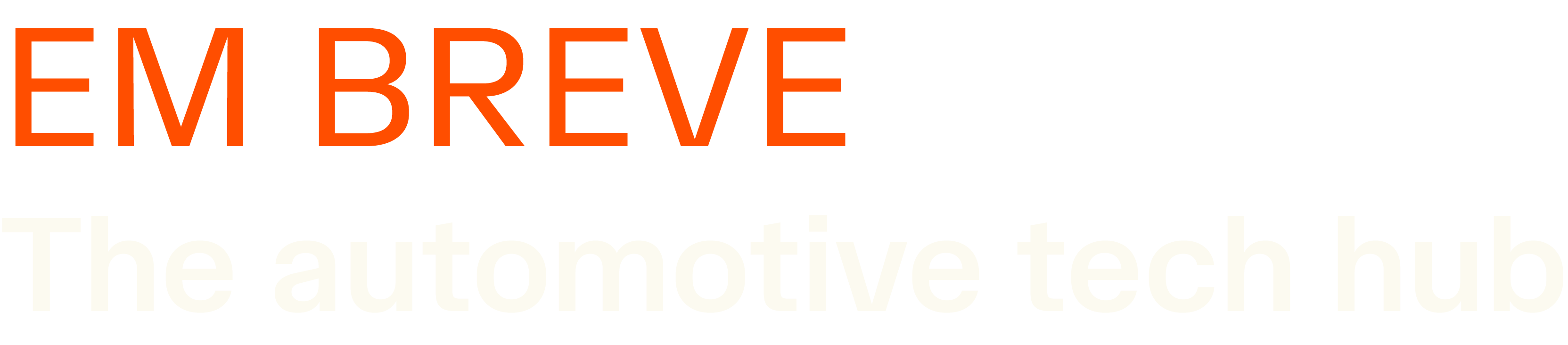 Em breve — The automotive tech hub
